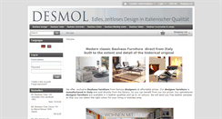 Desktop Screenshot of desmol.com